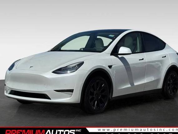 TESLA MODEL Y 2021 5YJYGDED4MF123132 image TESLA MODEL Y 2021 5YJYGDED4MF123132 image